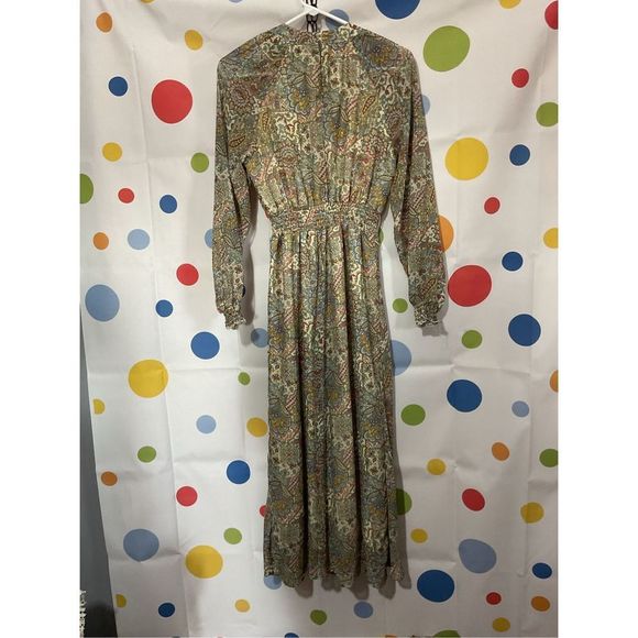 Lark & Grey Dress Cottage Style Floral Size Small 🌻🌸 - Picture 8 of 15